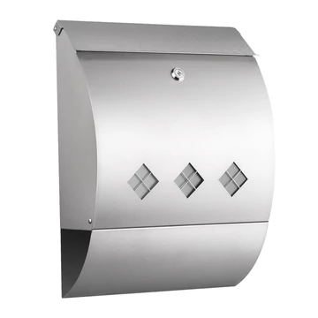 Prémium modern fali postaláda V34 - INOX
