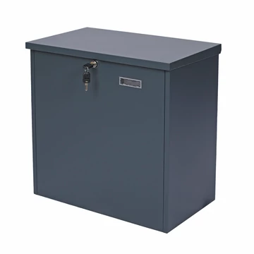 Csomagbox szürke 50,8x31,5x50 cm - falra szerelhető