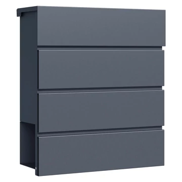 Modern, prémium fali postaláda - V64 - antracit Modern, prémium fali postaláda - V64 - antracit