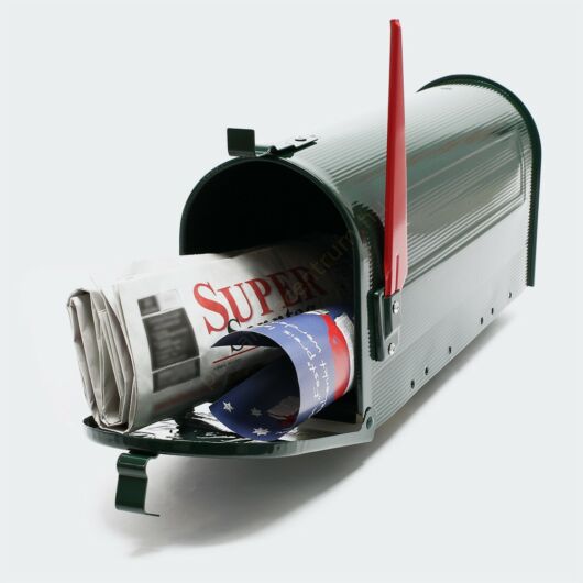 US Mailbox Design postaláda - zöld