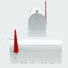 Kép 4/11 - US Mailbox, fehér színben, amerikai design - falikarral