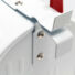 Kép 6/11 - US Mailbox, fehér színben, amerikai design - falikarral