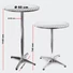 Kép 2/4 - Állítható magasságú bar asztal - 70-110cm