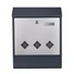 Kép 4/9 - Prémium modern fali postaláda V35 - INOX 
