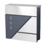 Kép 1/9 - Prémium modern fali postaláda V40 - Antracit/ INOX 