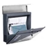Kép 3/9 - Prémium modern fali postaláda V40 - Antracit/ INOX 