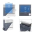 Kép 5/9 - Prémium modern fali postaláda V40 - Antracit/ INOX 