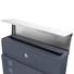 Kép 5/9 - Prémium modern fali postaláda V41 - Antracit/ INOX - 2022