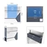 Kép 5/9 - Prémium modern fali postaláda V42 - Antracit/ INOX 
