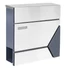 Kép 1/9 - Prémium modern fali postaláda V42 - Antracit/ INOX 