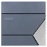 Kép 4/9 - Prémium modern fali postaláda V44 - Antracit/ INOX 