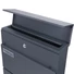 Kép 6/9 - Prémium modern fali postaláda V44 - Antracit/ INOX 