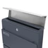 Kép 6/9 - Prémium modern fali postaláda V45 - Antracit/ INOX 
